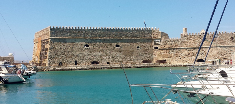 Heraklion mit Festung am Hafen, Kreta Sehenswürdigkeiten