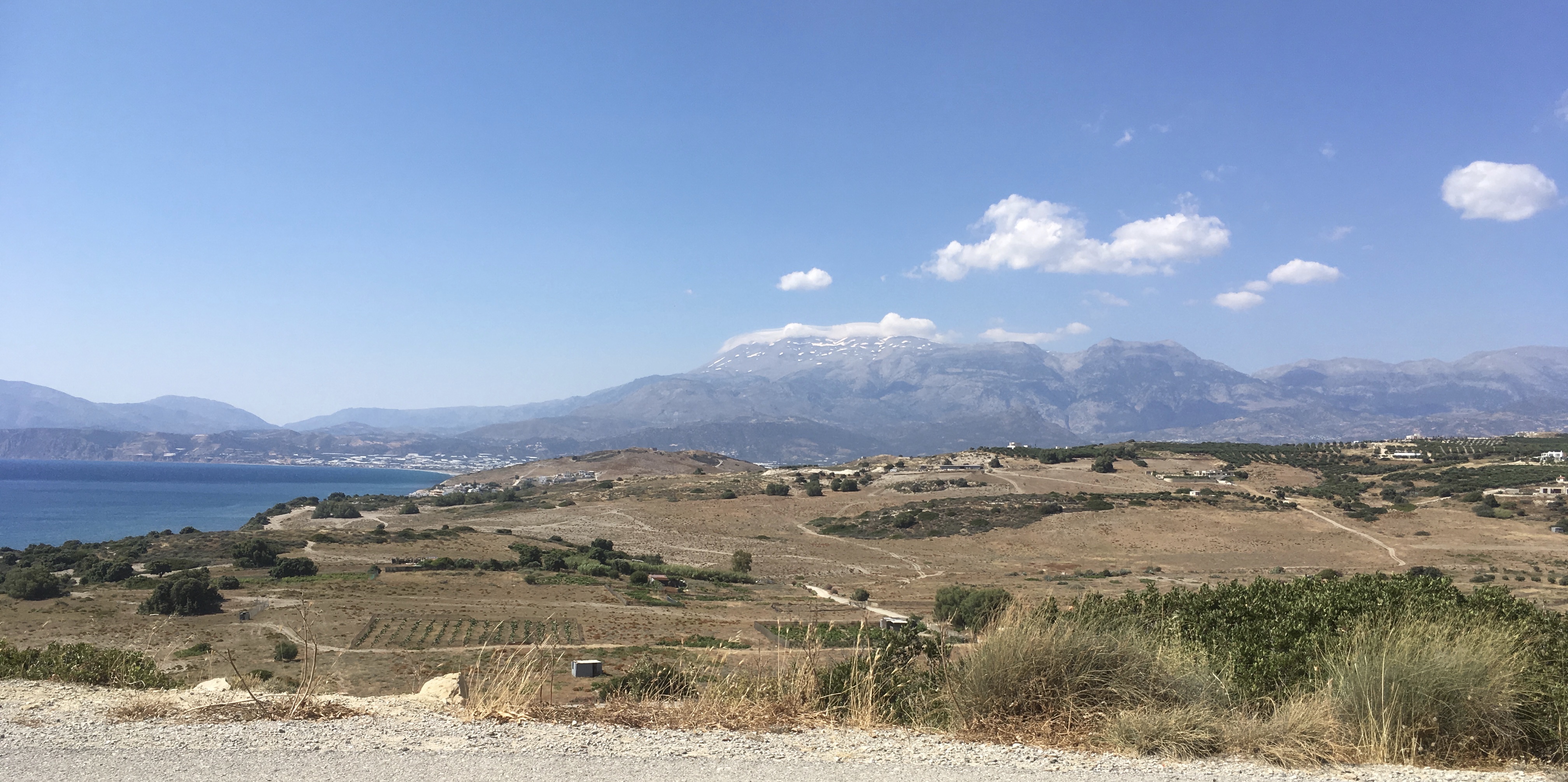 Messara Ebene auf dem Weg zum Kommos Beach Kreta