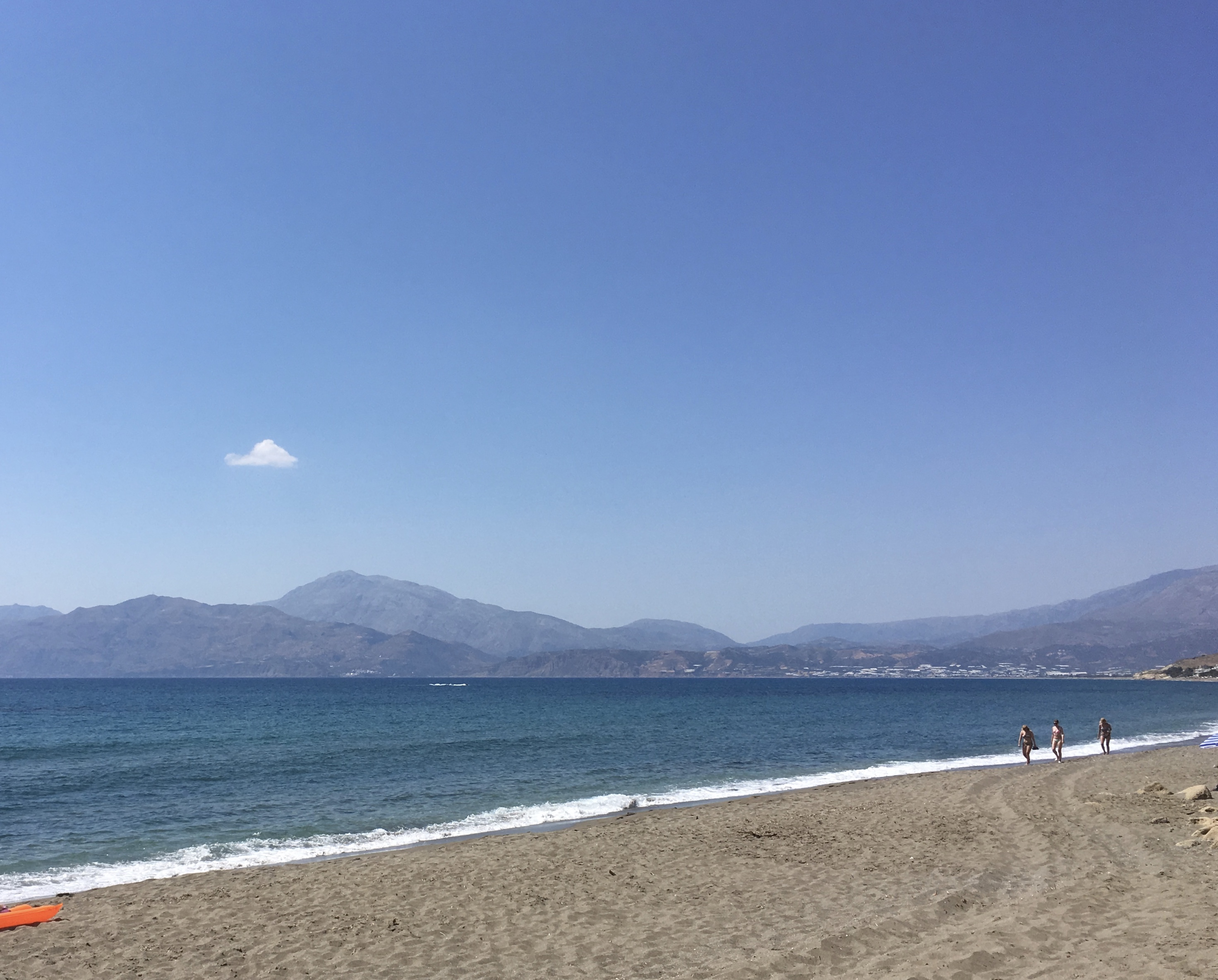 Kommos Beach Strand im Süden von Kreta