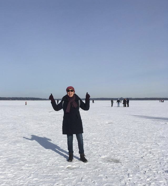 Februar 2021 Bad Zwischenahn - das Meer ist gefroren