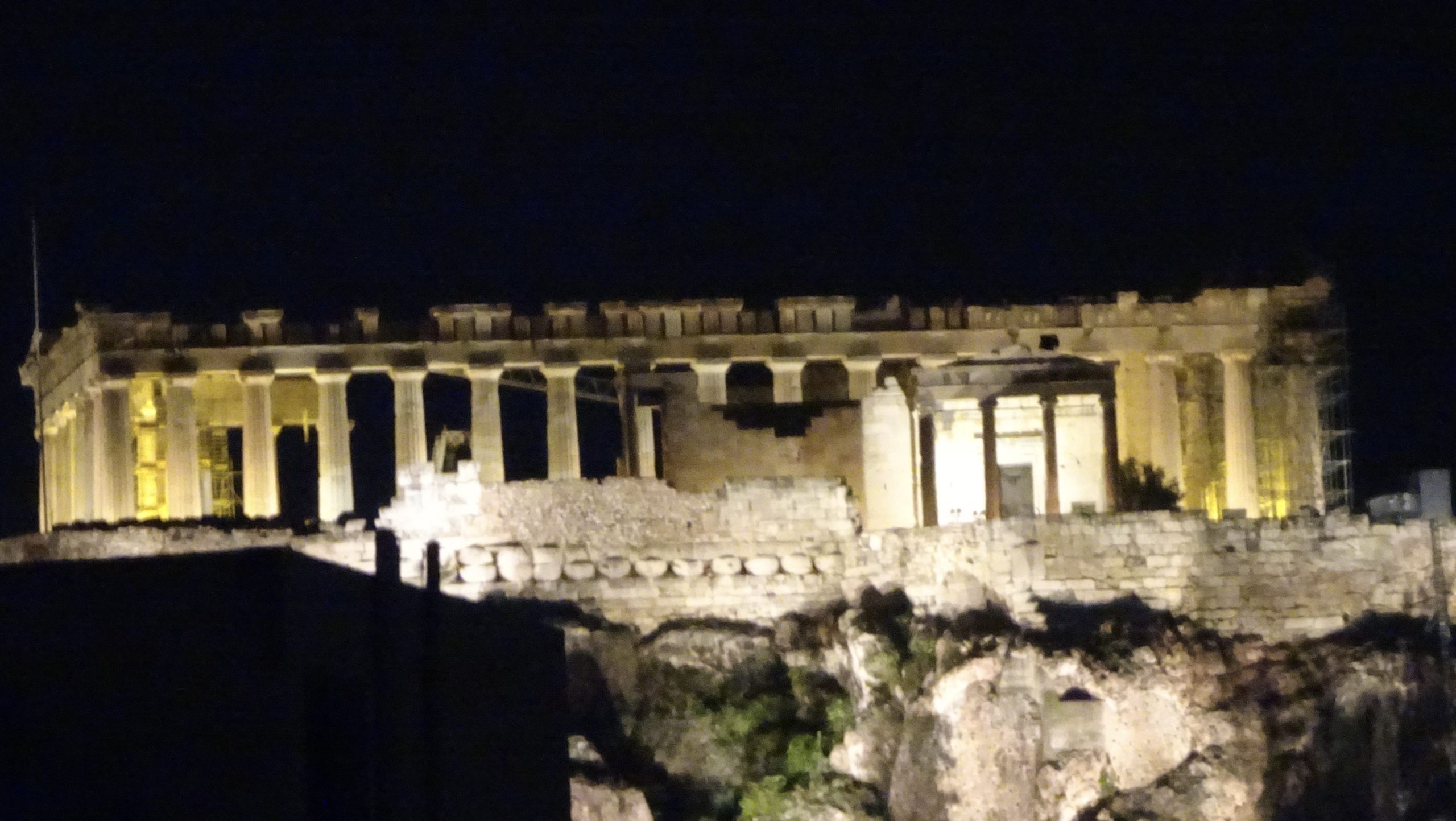 Zwischenlandung in Athen und 22 Stunden Zeit - Akropolis und Plaka Athen November 2019