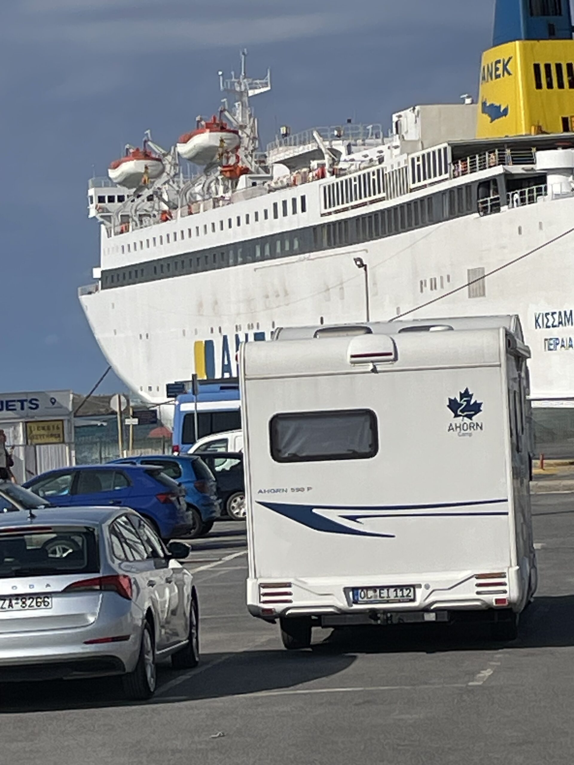 Kreta Wohnmobil Roadtrip - mit der Fähre von Kreta auf die Peloponnes - so klappt das IMG_5223