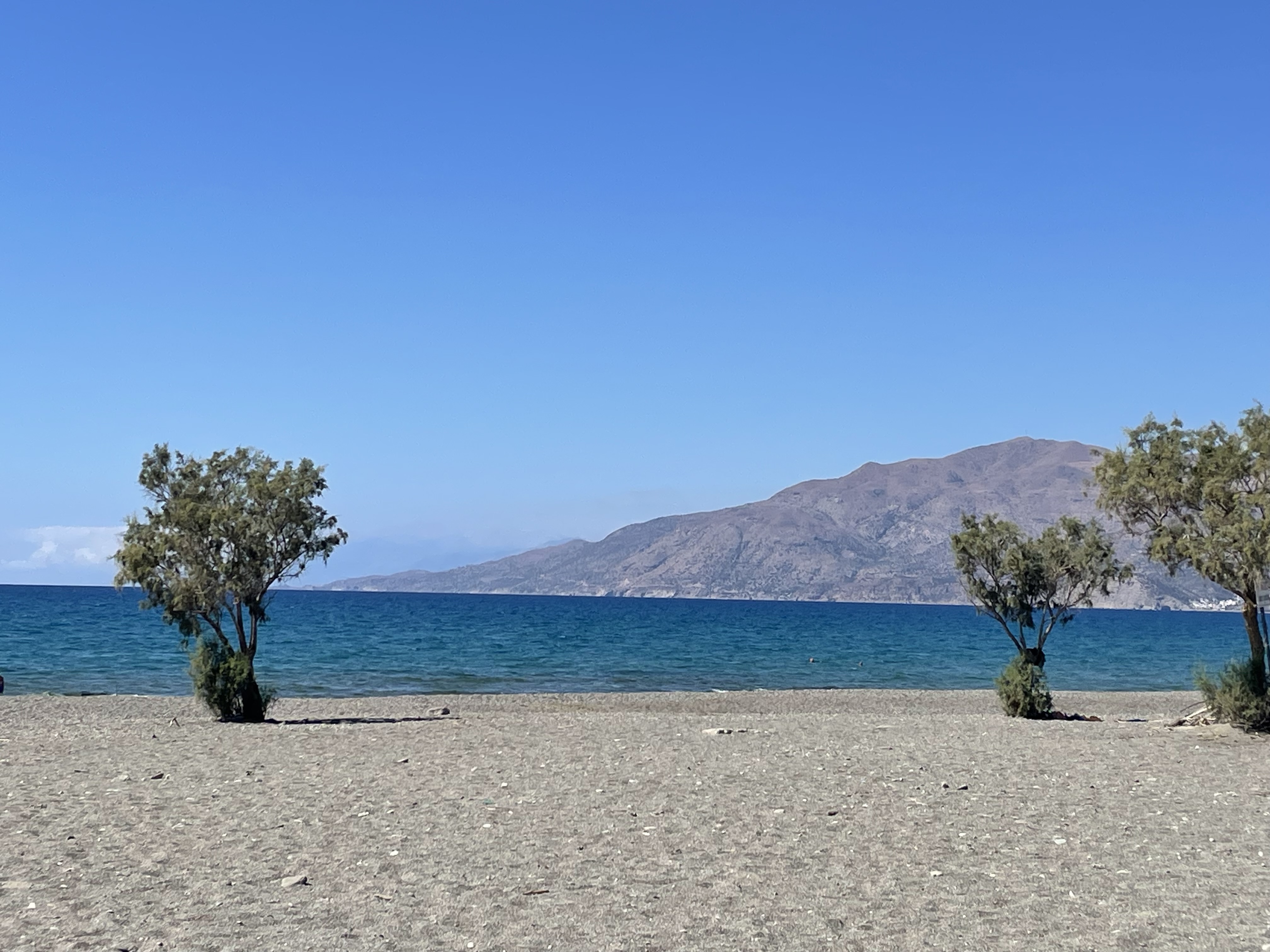 Ein ruhiger Strand auf Kreta ist es immer schön!