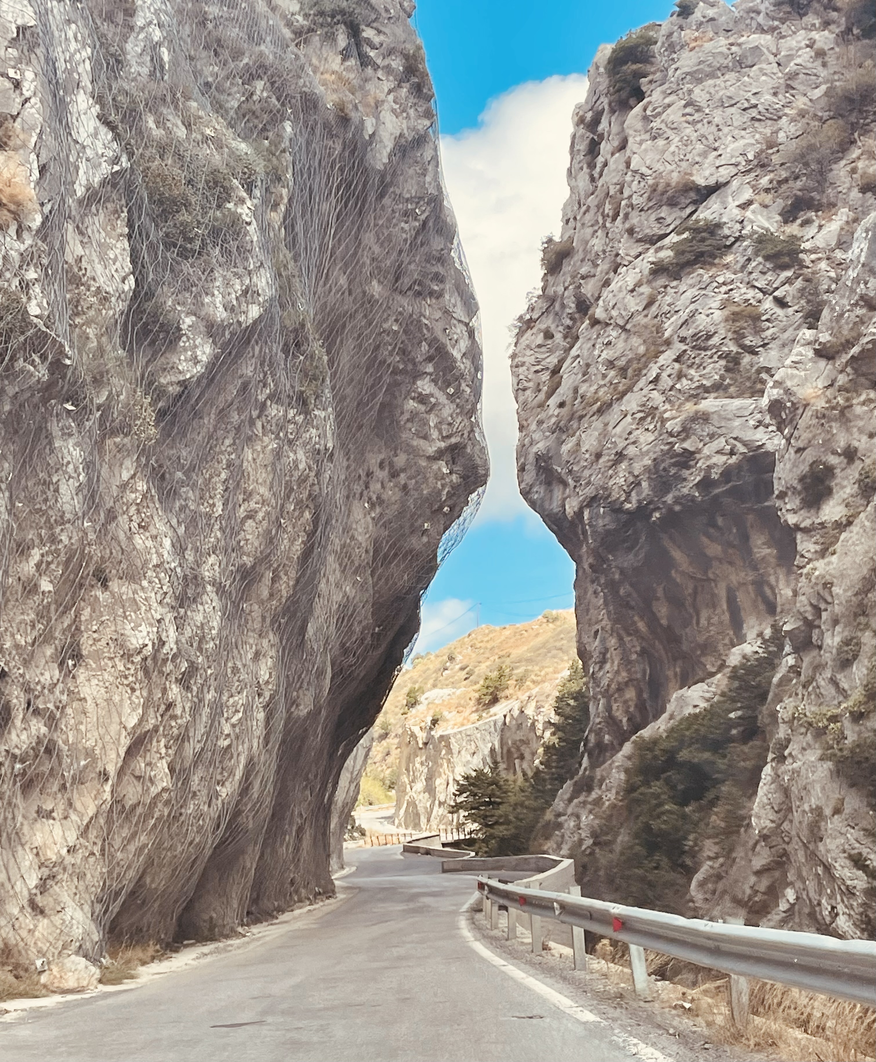 Ausflug nach Sellia in Woche 2 - da war der Mietwagen richtig klasse