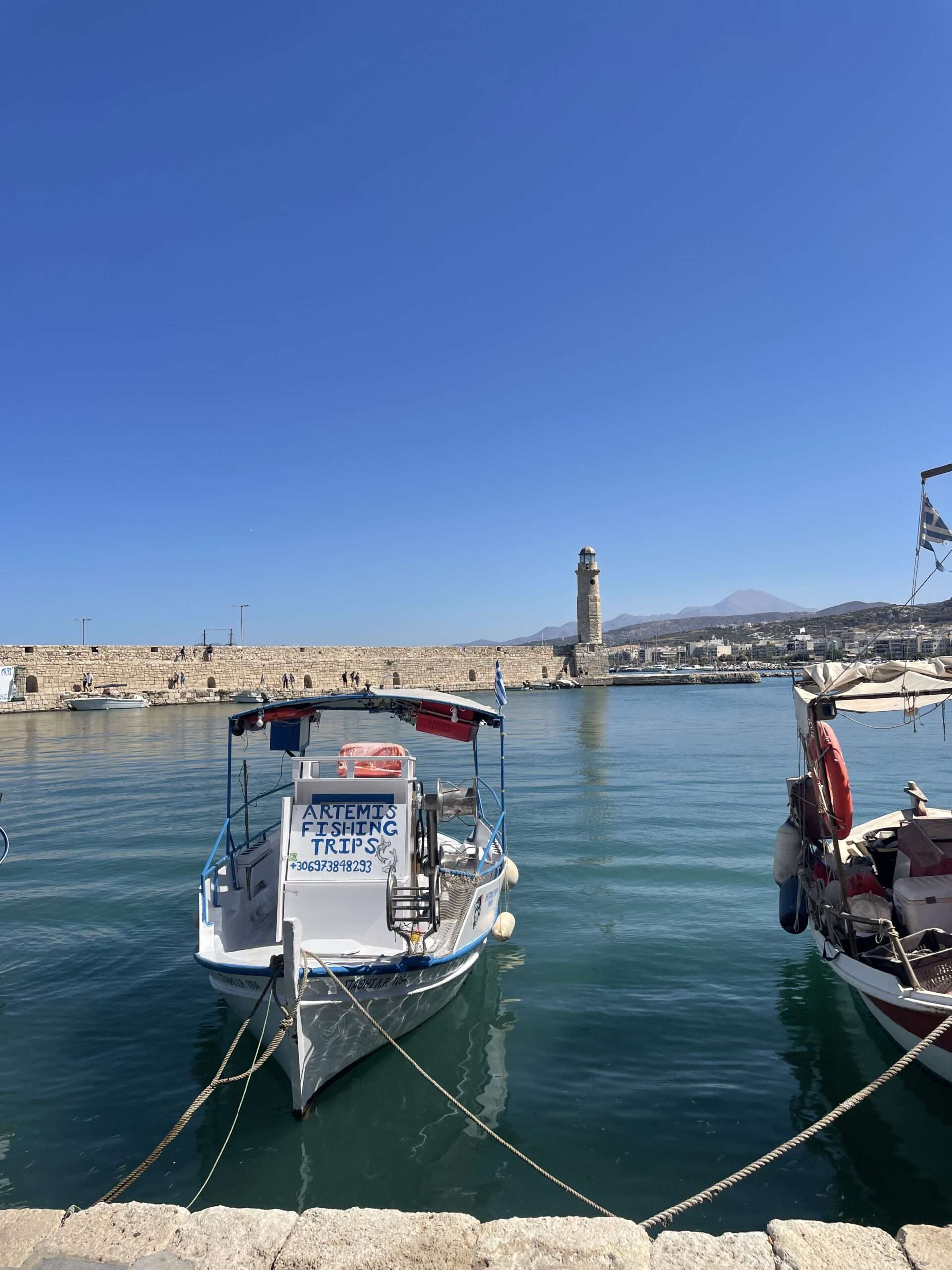 Hafen von Rethymno Kreta