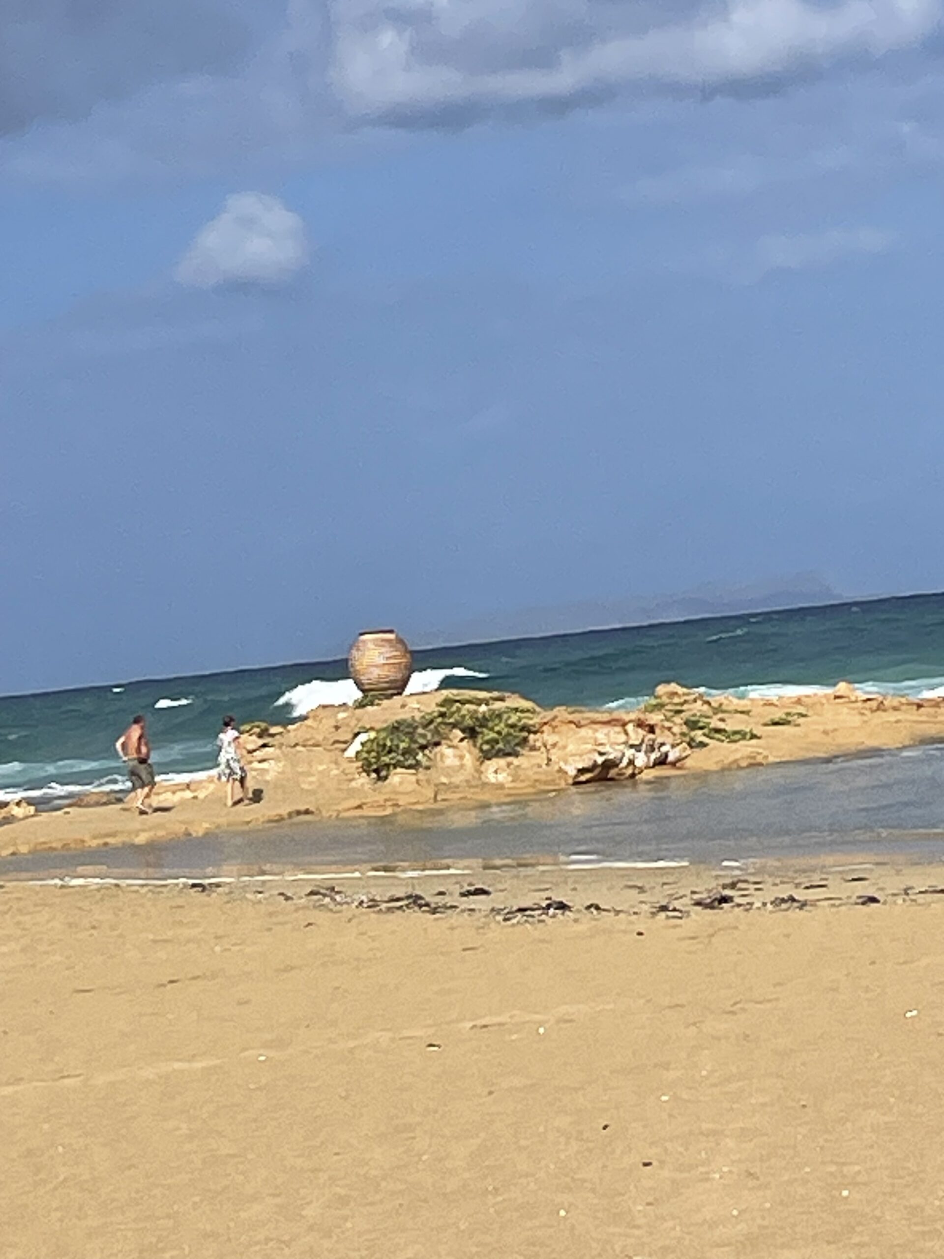 Amphore im Meer bei Malia Kreta