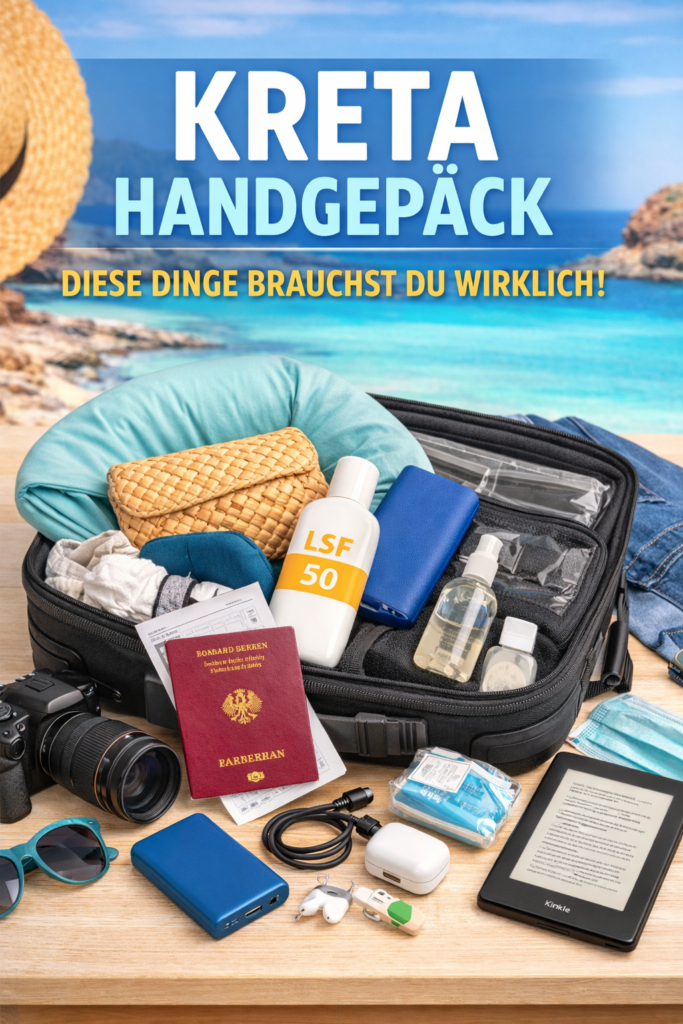Kreta Urlaub Handgepäck