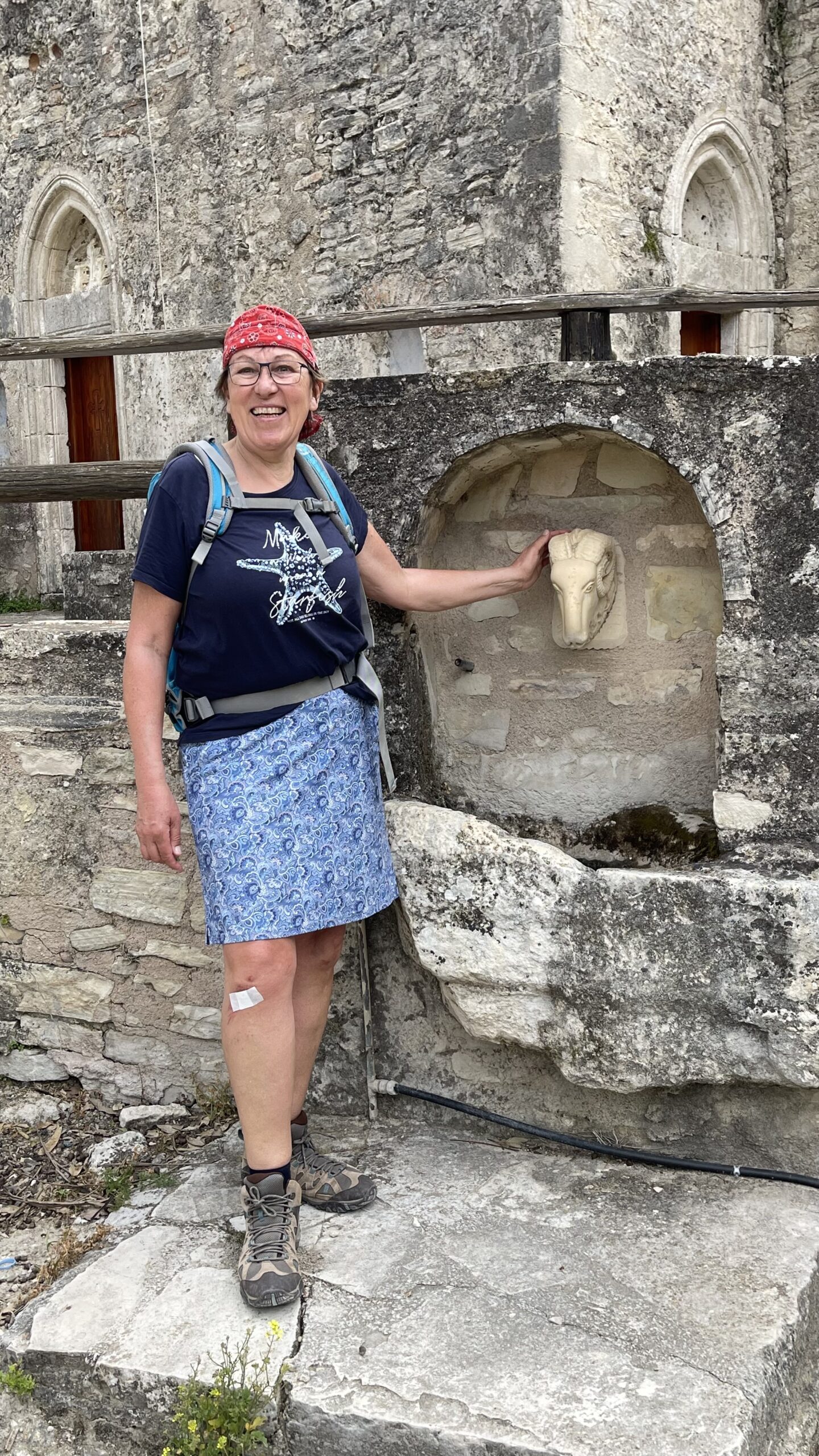 Kreta Panagia Kirche Südkreta ruhige Wanderung Frühling