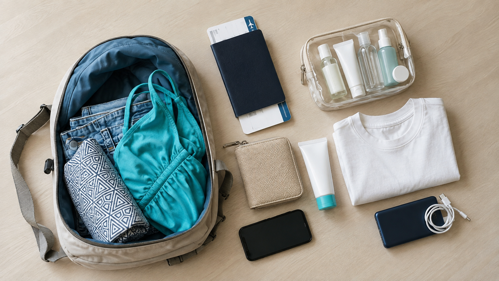 Kreta Handgepäck Packliste